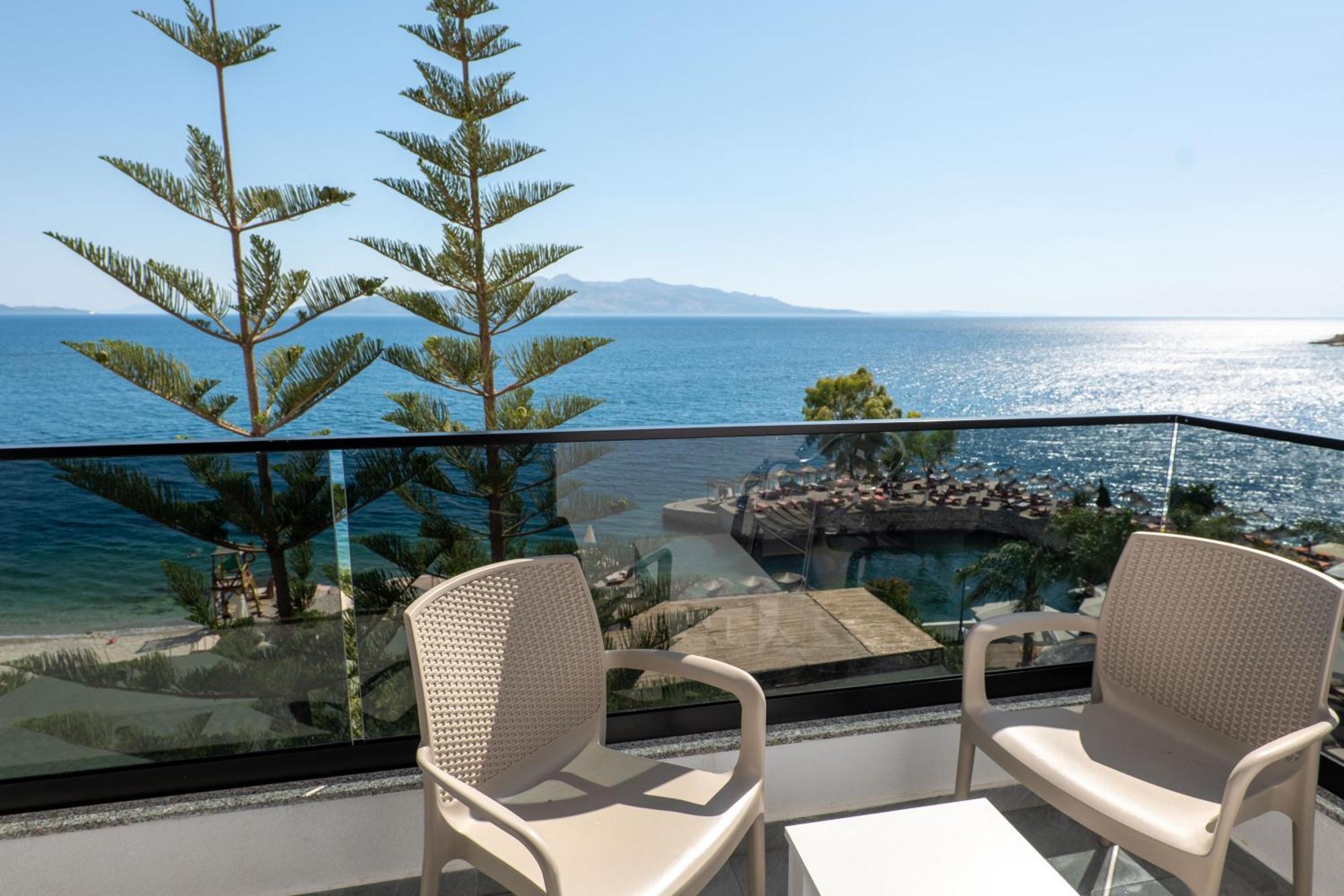 Hotel Kompleks Joni Sarandë Eksteriør billede